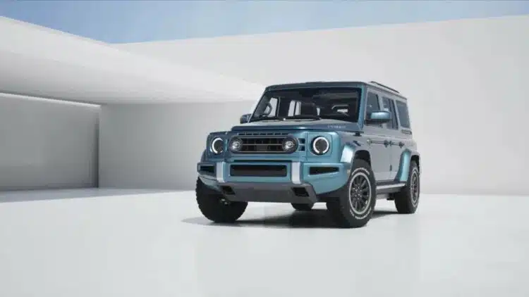 Ineos Fusilier elektromobilis hibridinis automobilis