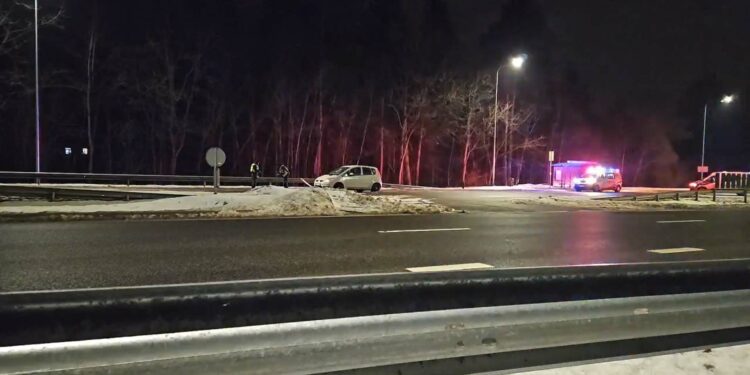 Tragiška avarija Vilniuje: S. Batoro gatvėje žuvo partrenktas pėsčiasis