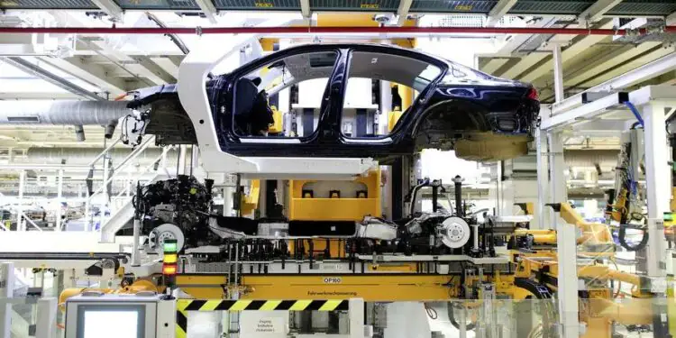 Volkswagen gamykla Emdene Passat gamyba