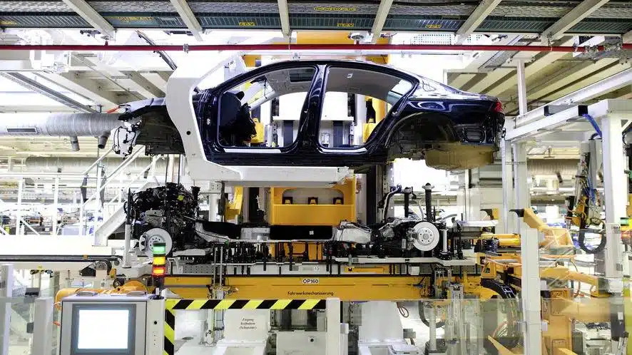 Volkswagen gamykla Emdene Passat gamyba