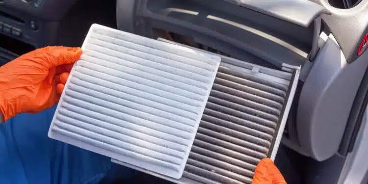 automobilio salono filtras