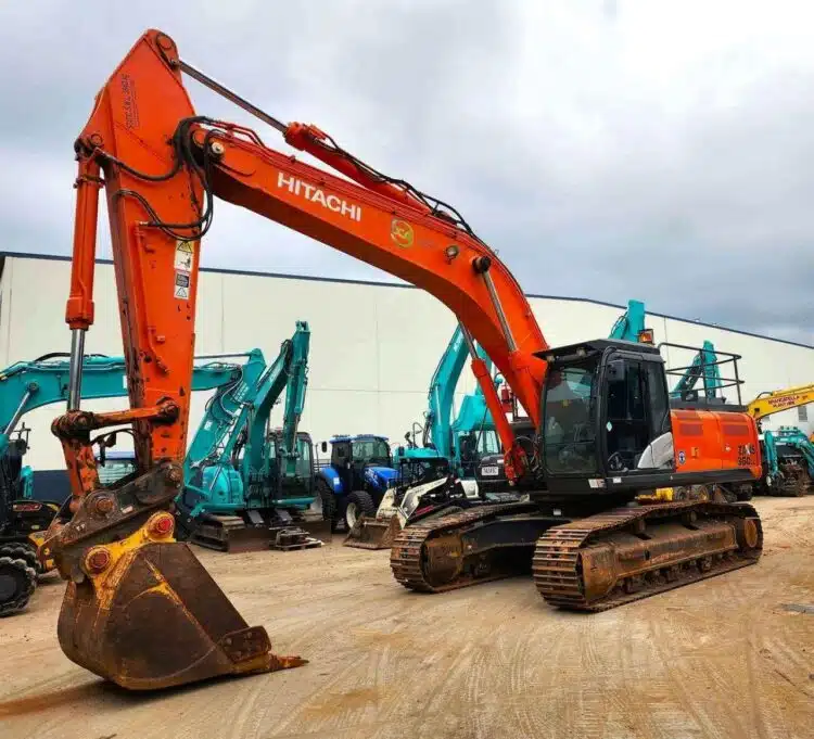hitachi ekskavatoriai
