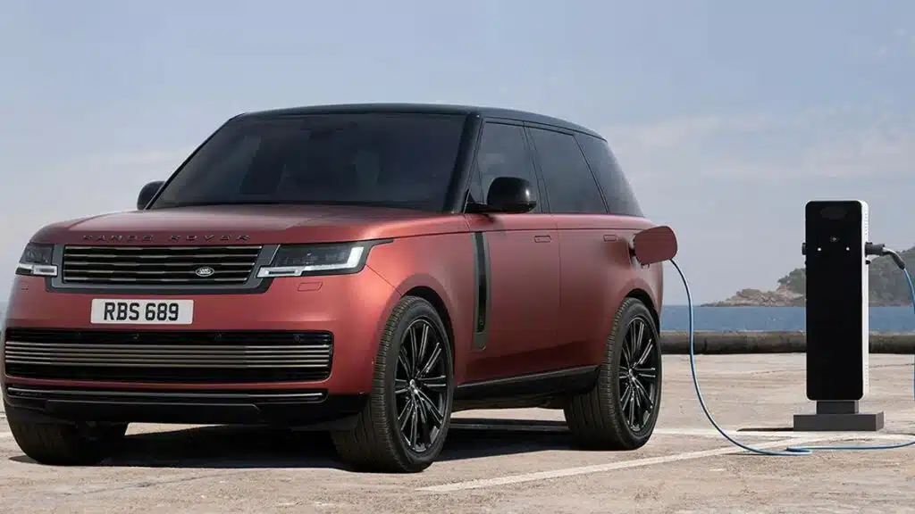 land rover range rover elektromobilis