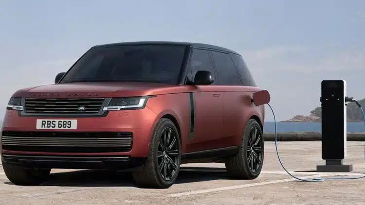 land rover range rover elektromobilis