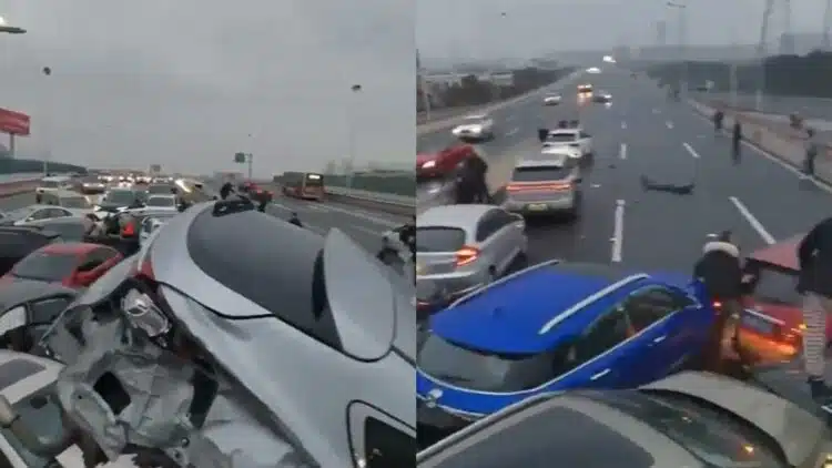 milziniska-automobiliu-avarija-kinijos-greitkelyje