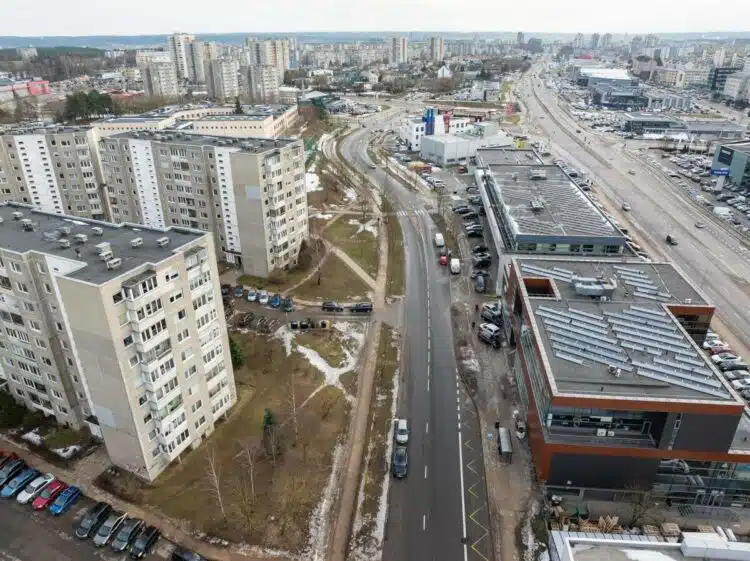 salomejos neries gatve fabijoniskes vilnius triuksmo ir oro tarsos mazinimo priemones