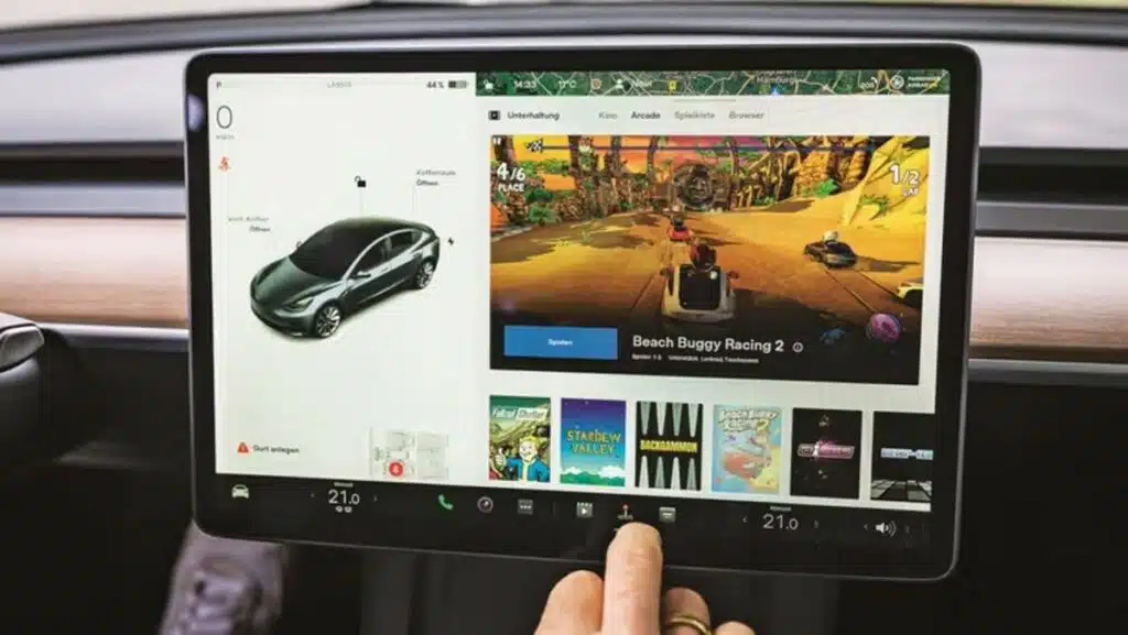 jutiklinis ekranas tesla