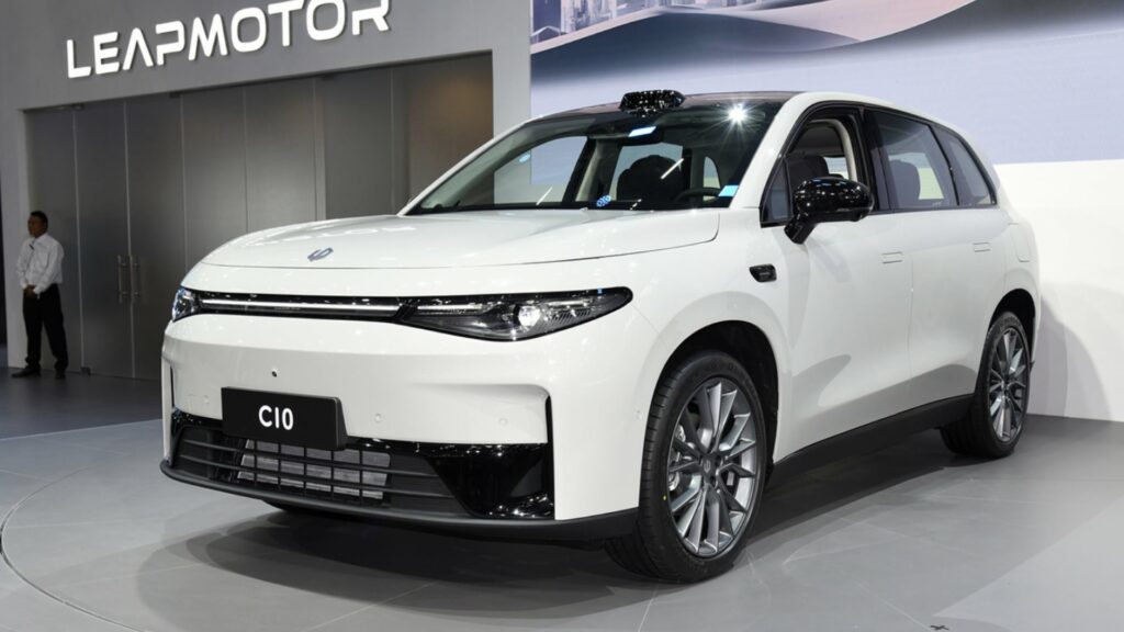 leapmotor c10 suv elektromobilis