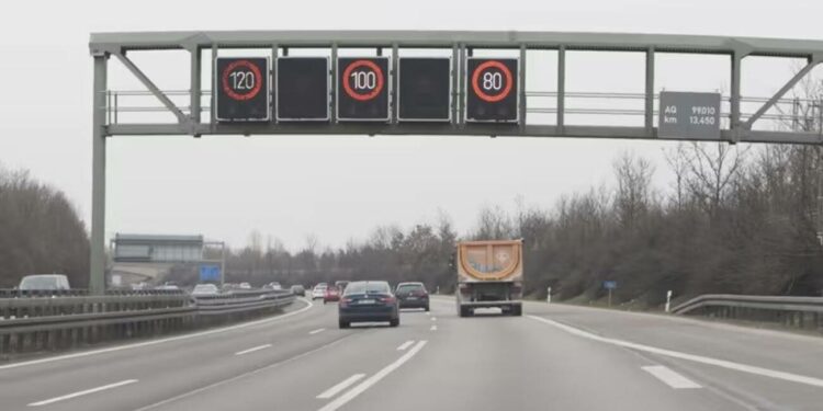 Greicio apribojimai Vokietijos greitkeliuose
