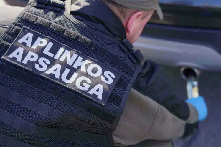 aplinkos apsauga automobilio tarsos kontrole tarsos patikra co2