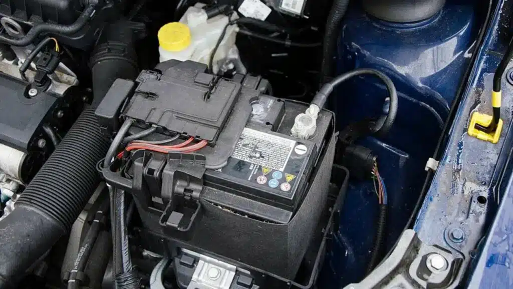 automobilio akumuliatorius