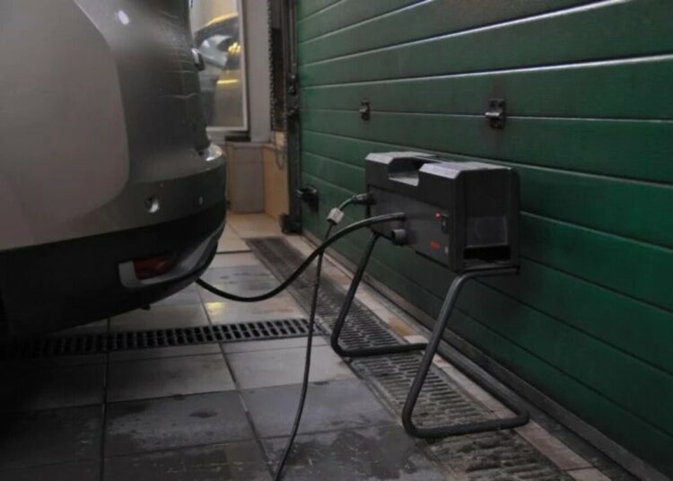 dyzelinio automobilio co2 testas