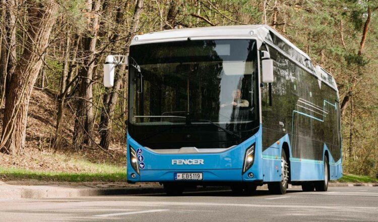 elektrinis autobusas fencer