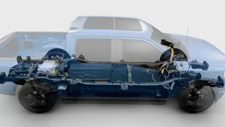 ford f 150 lightning s akumuliatoriaus sistema