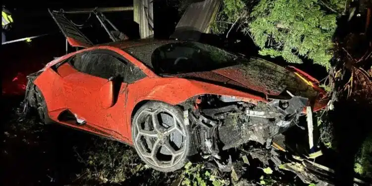 lamborghini huracan eismo ivykis avarija