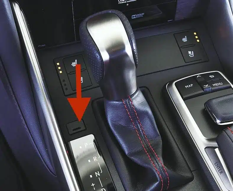 Automatinės pavarų dėžės atrakinimas