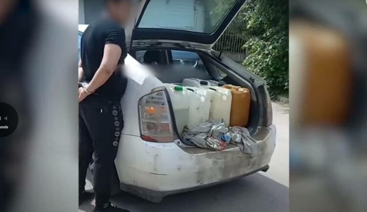 Vilniuje sulaikytas ilgą laiką degalus vogęs Azerbaidžanietis jau 70 kartų trauktas administracinėn atsakomybėn