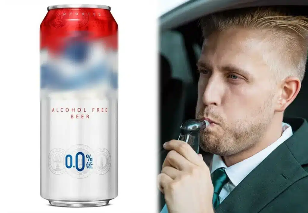 nealkoholinis alus alkotesteris ar galima prisigerti nuo nealkoholinio alaus