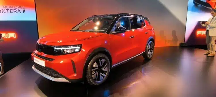 opel frontera elektromobilis