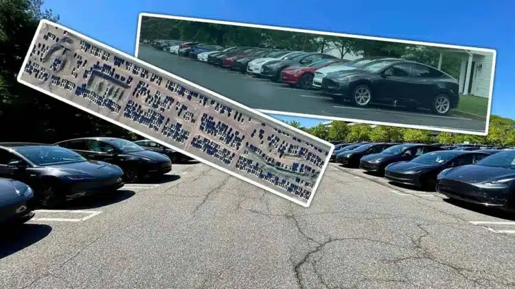 tukstanciai tesla elektromobiliu