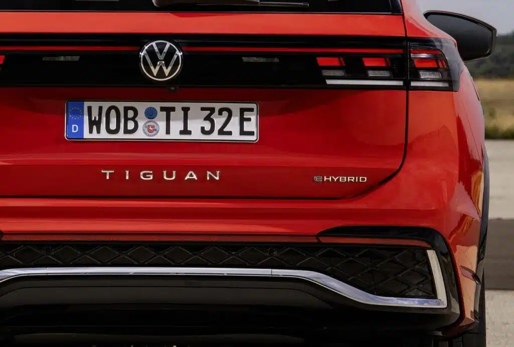volswagen tiguan hibridinis automobilis