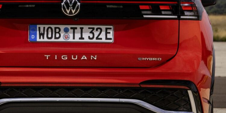 volswagen tiguan hibridinis automobilis