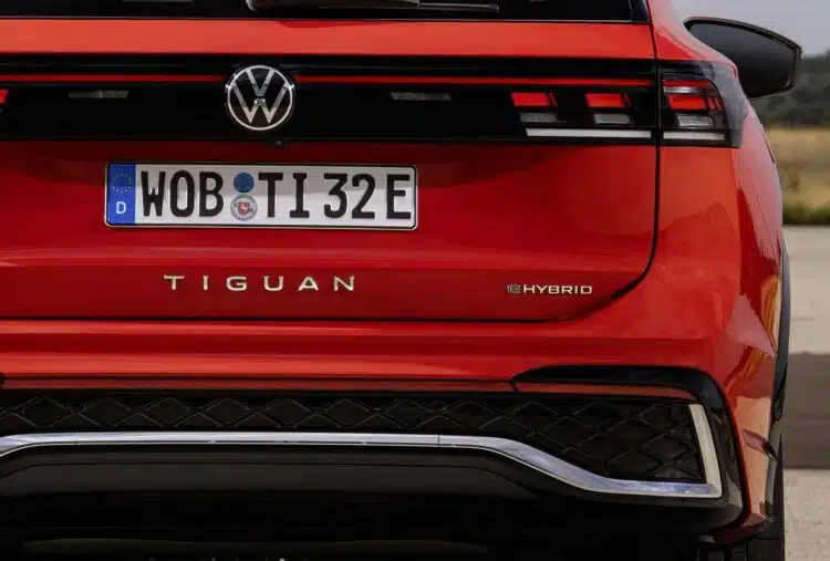 volswagen tiguan hibridinis automobilis