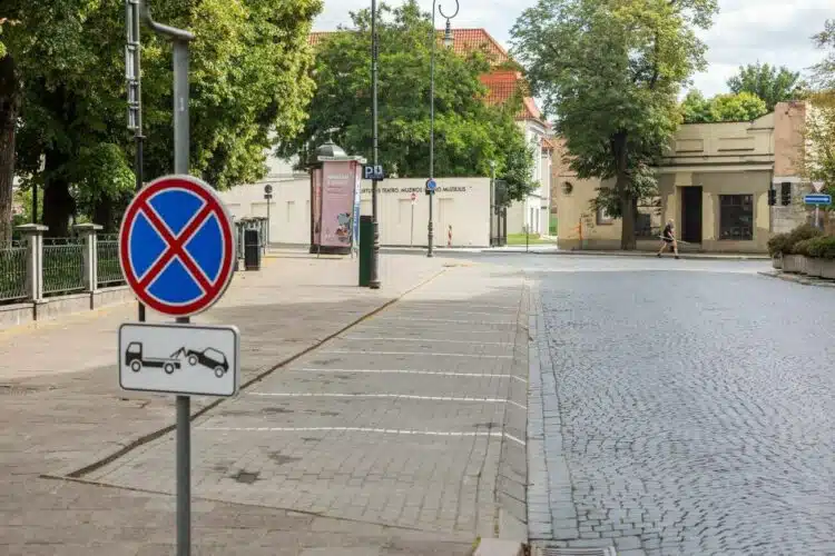 eismo ribojimai vilniuje