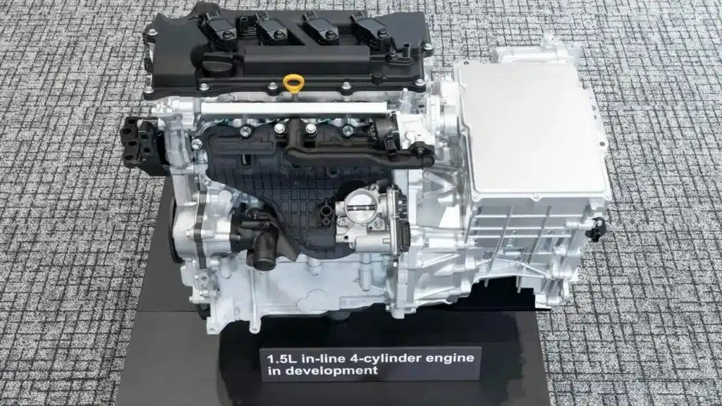 naujas toyota 1.5 litro turio vidaus degimo variklis