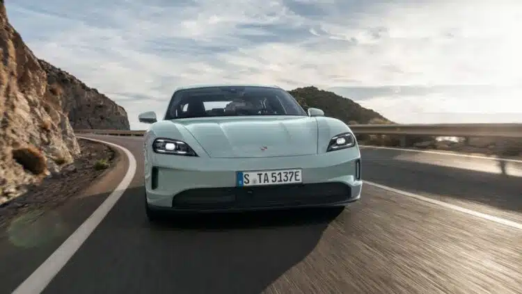 porsche taycan elektromobilis