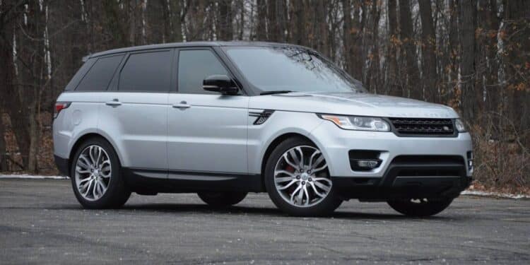 range rover sport automobilis