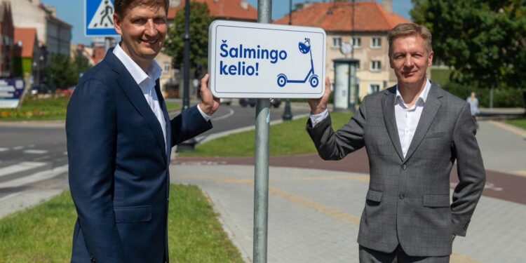 salmingo kelio zenklas