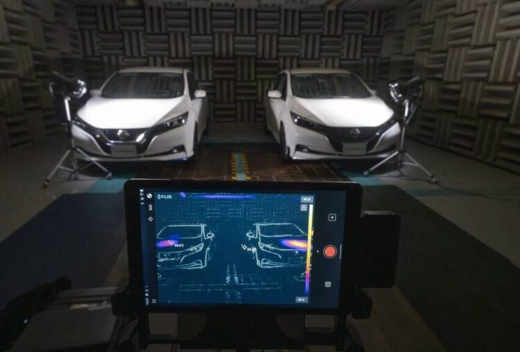 Nissan išbando aušinančių dažų technologiją