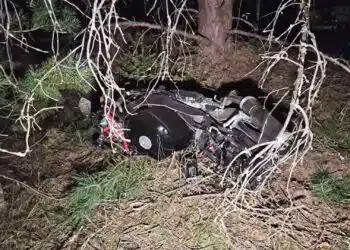Vilniaus rajone susidūrė autobusiukas ir motociklas, nukentėjusysis išgabentas į ligoninę