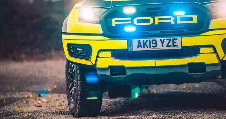 ford policijos automobilis