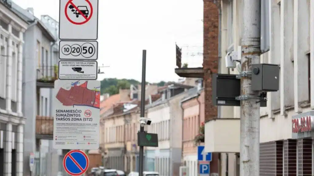 sumazintos tarsos zona kaunas senamiestis