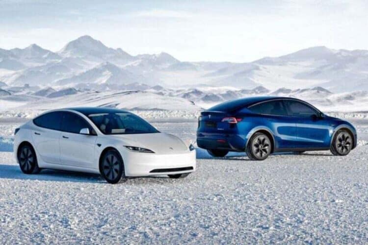 tesla elektromobiliai