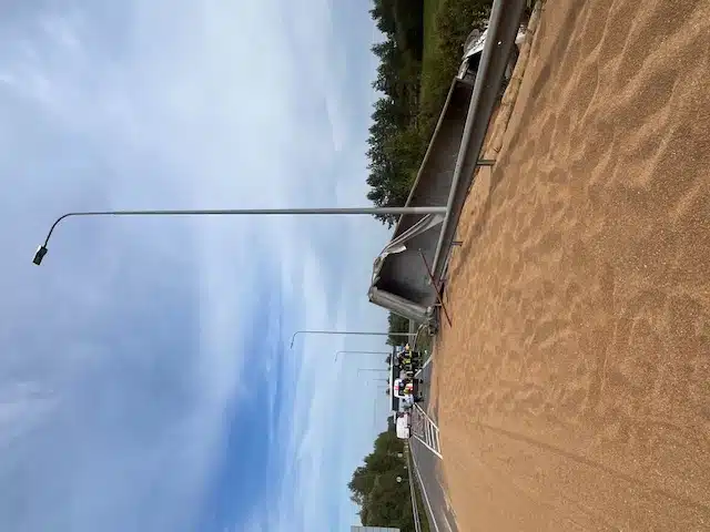 Eismą ties Kryžkalnio kaimu sutrikdė nesaugus manevras 2