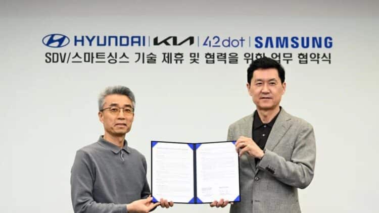 Hyundai ir Kia suvienija jėgas su Samsung