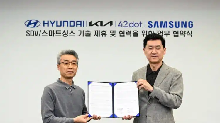 Hyundai ir Kia suvienija jėgas su Samsung