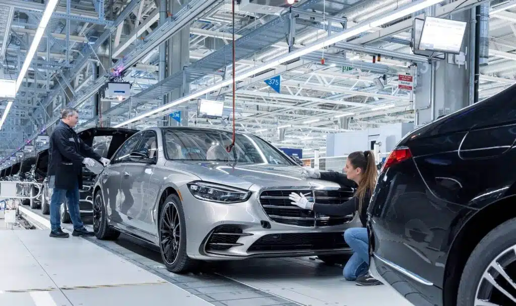 Mercedes Sindelfingeno gamykla 2024