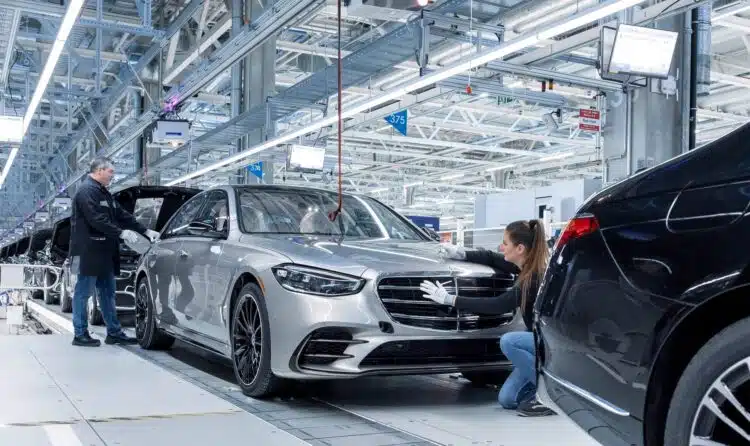 Mercedes Sindelfingeno gamykla 2024