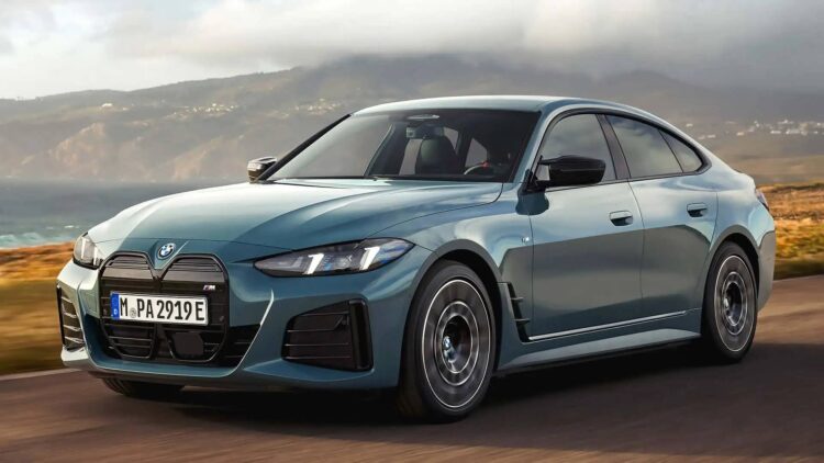 bmw i4 m50 xdrive 2024 elektromobilis