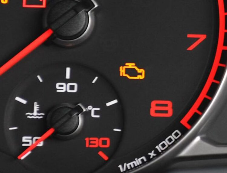 variklio patikros lempute check engine automobilio avarinis reziams