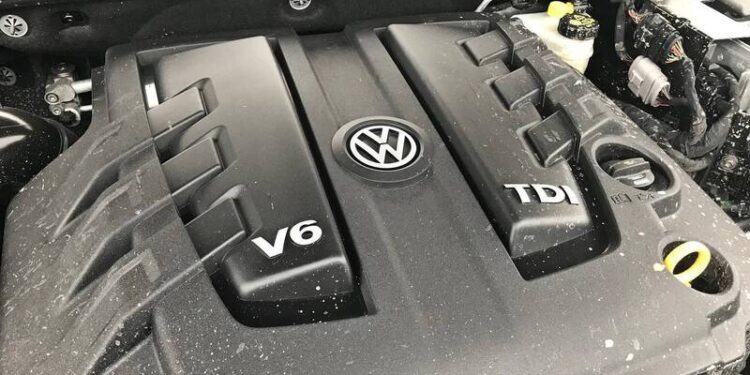 volkswagen tdi v6 dyzelinis variklis