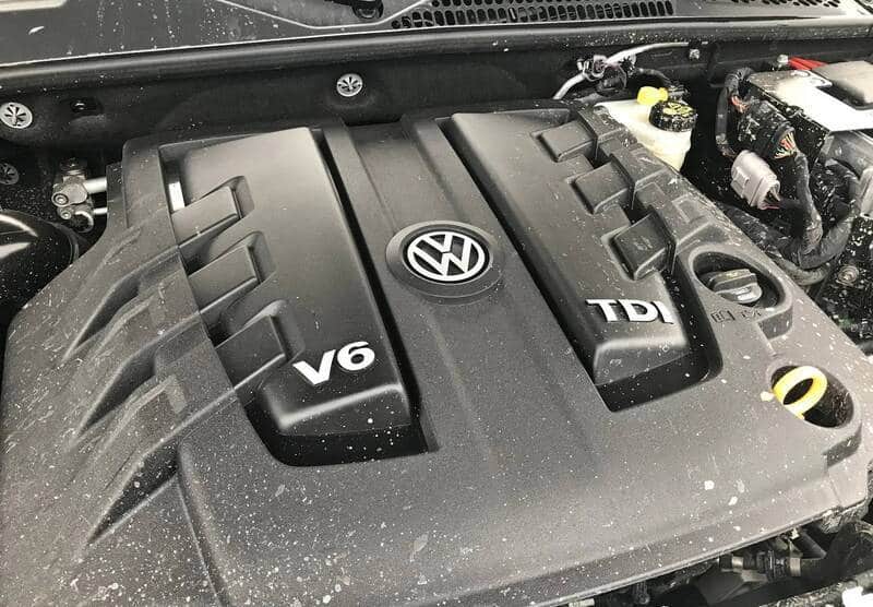 volkswagen tdi v6 dyzelinis variklis