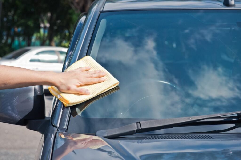 Kaip plauti automobilio langus kad neliktų dryžių 2