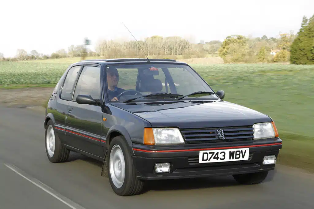 Peugeot 205 GTI kolekcinis modelis