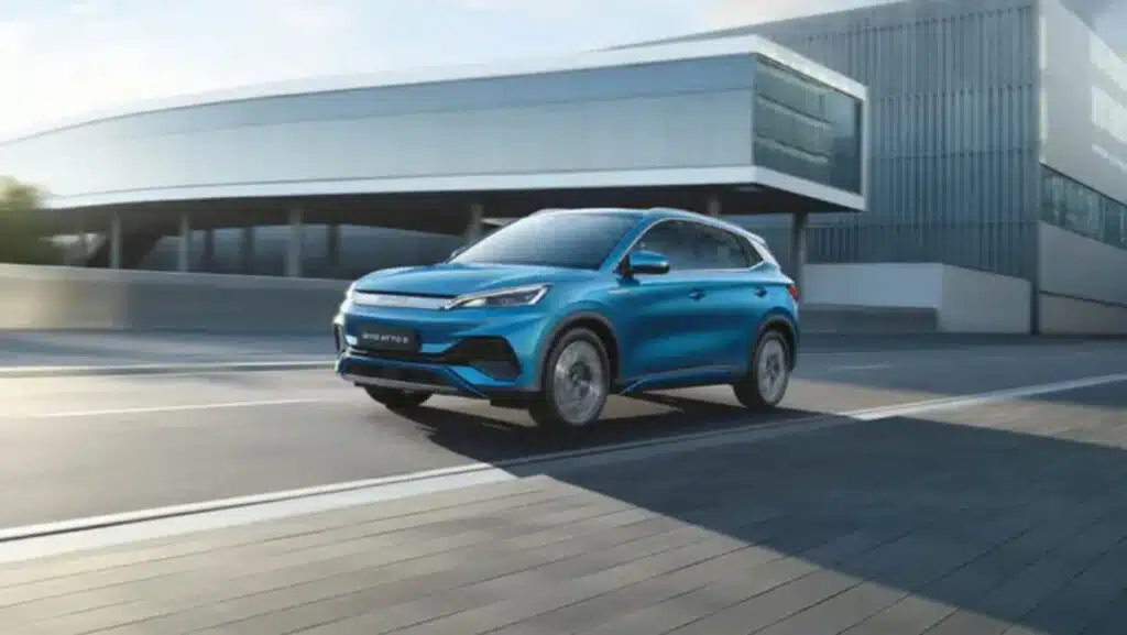 byd atto 3 kiniskas visureigis