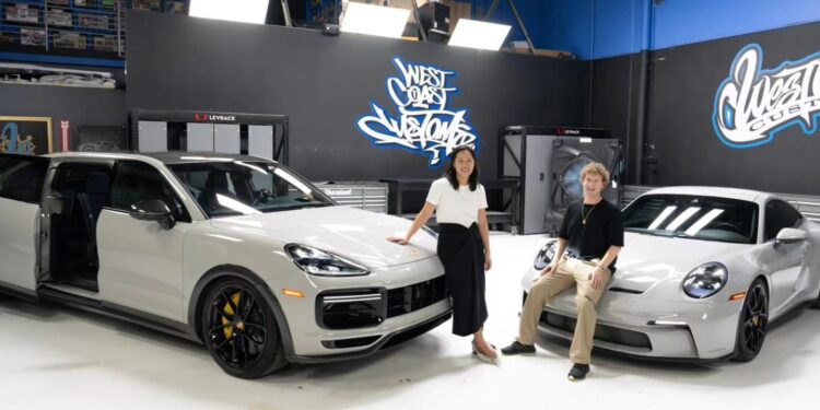 mark zuckerberg porsche cayenne minivan